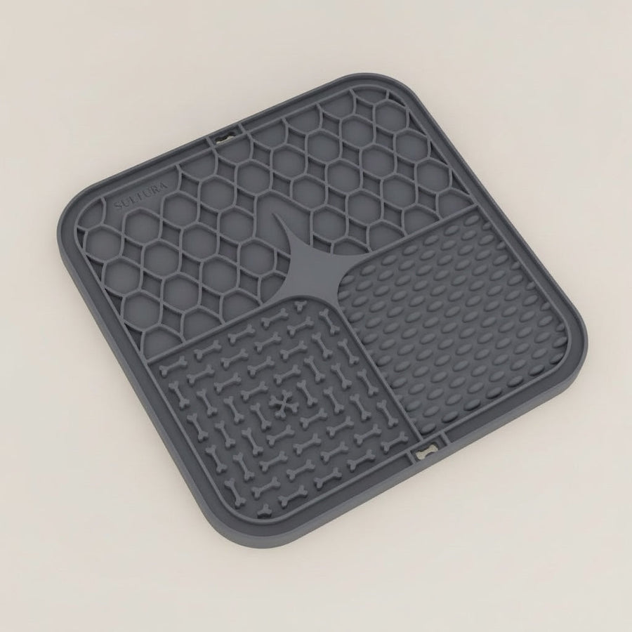 Tapis de léchage anti-glouton