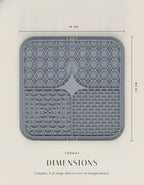 Dimensions du tapis : environ 15 x 15 cm