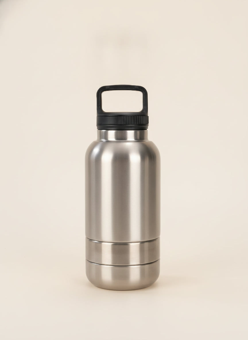 Gourde-gamelle Nomade inox