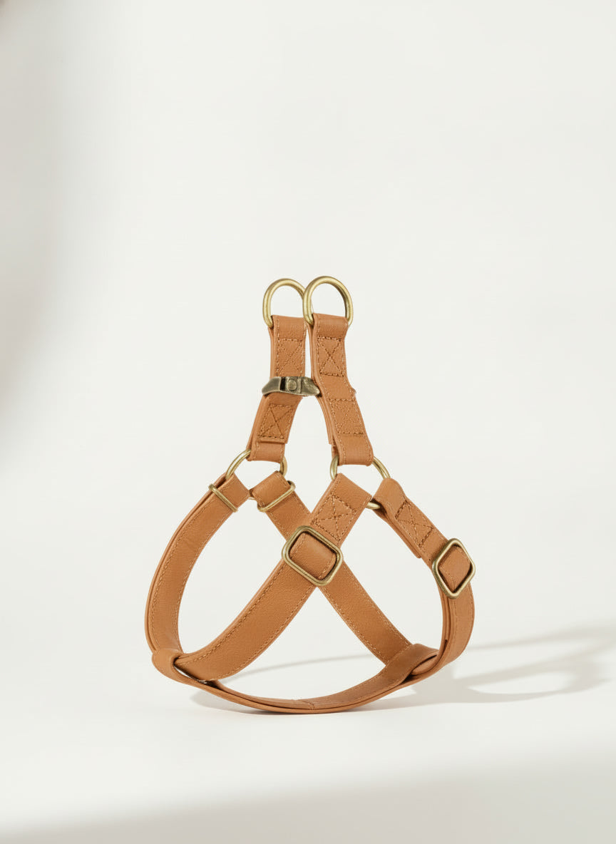Harnais Sellier en Y camel